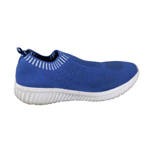 Tiosebon Blue Slip On Walking Shoes Mesh Knit Sneakers Women's 9 EU 40